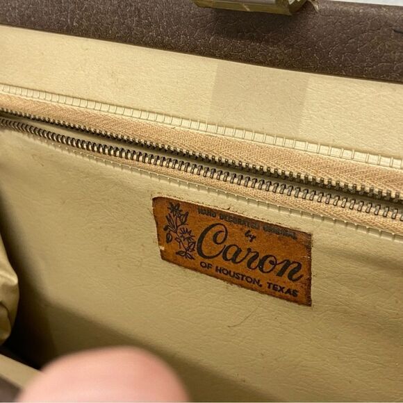 Vintage Caron of Houston beaded floral 60s 70s handbag g02 - Picture 5 of 8